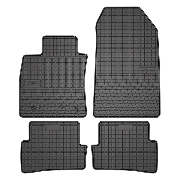 Set covorase auto din cauciuc Renault Clio 4 2012-2019, presuri FROGUM, 4 buc.