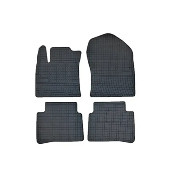 Set covorase auto din cauciuc Toyota Prius 4 Sw50 combi 2015- prezent, presuri FROGUM, Negru