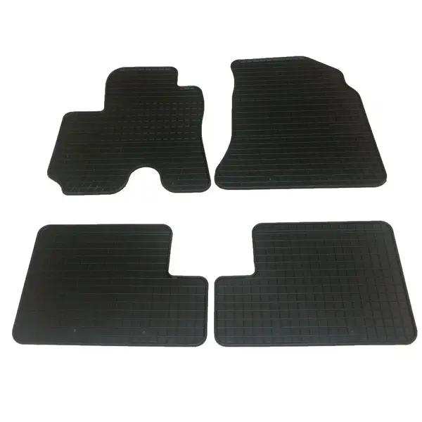 Set covorase auto din cauciuc Toyota Rav4 3 usi 2000-2005, presuri FROGUM, negre, 4 buc.