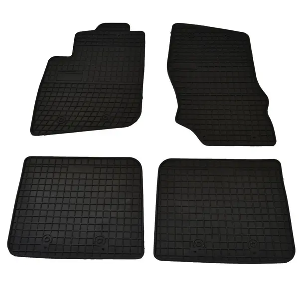 Set covorase auto din cauciuc Volvo S40 1995-2004 V40 1995-2004, presuri FROGUM, negre, 4 buc.