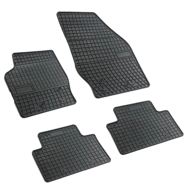 Set covorase auto din cauciuc Volvo XC90 2002-2015, presuri FROGUM, negre, 4 buc.