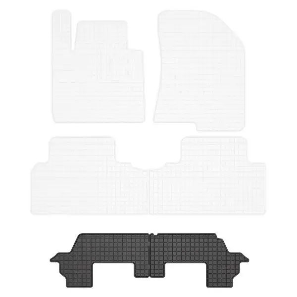 Set covorase cauciuc, 2 Buc , 3 rand, Pentru: Kia Carens Iv 2013-, Suv