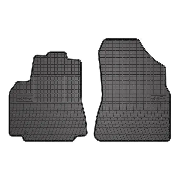 Set covorase cauciuc, 2 Buc , Fata, Negru, Pentru: Citroen Berlingo, Berlingo Multispace, Berlingo Minivan; Peugeot Partner, Partner Tepee, Partner