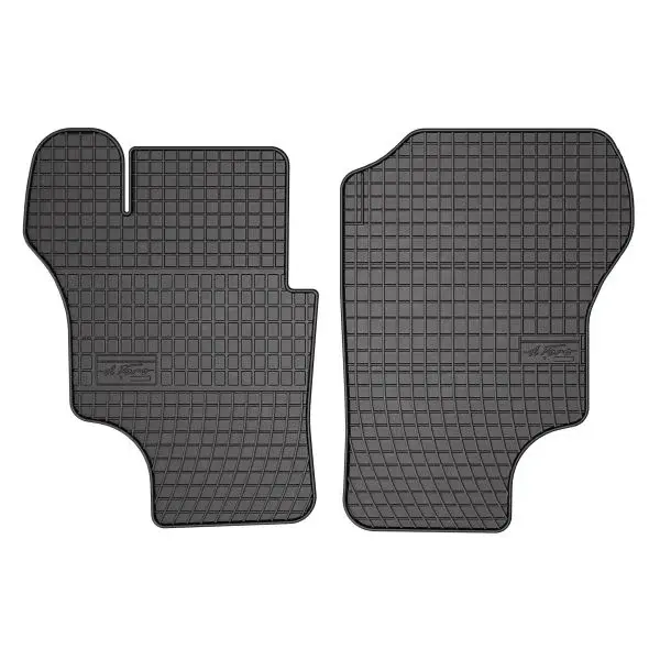 Set covorase cauciuc, 2 Buc , Fata, Negru, Pentru: Vw Transporter T3 2079-1992, Bus Van
