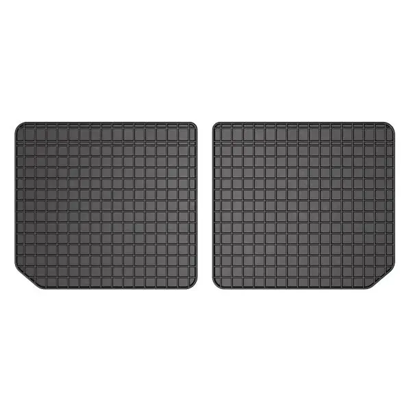 Set covorase cauciuc, 2 Buc , Spate, Negru, Pentru: Opel Zafira A, Zafira B 1999-2015, Minivan, 3 rand Of Seats