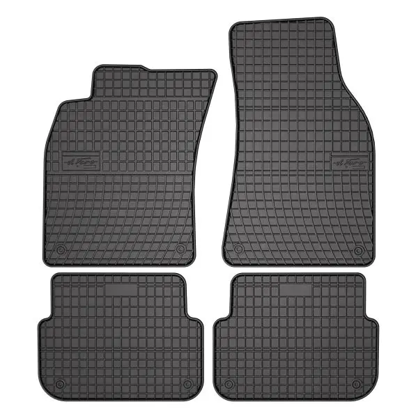 Set covorase cauciuc, 4 Buc , Fata Spate, Pentru: Audi A6 C6 2004-2011, Berlina
