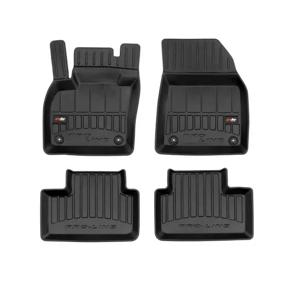 Set covorase cauciuc 4 piese proLine 3D, fata spate negru, potrivit VOLVO XC40 10.17-, Hatchback
