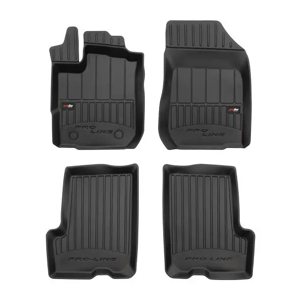 Set covorase cauciuc 4 piese proLine 3D, fata spate negru, potrivit DACIA LOGAN MCV II 02.13-, break