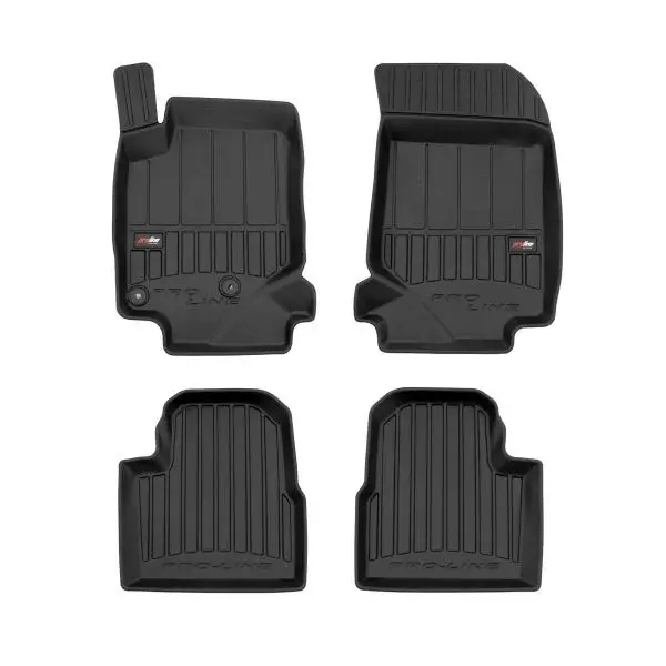 Set covorase cauciuc 4 piese proLine 3D, fata spate negru, potrivit CITROEN C4 III 10.20-