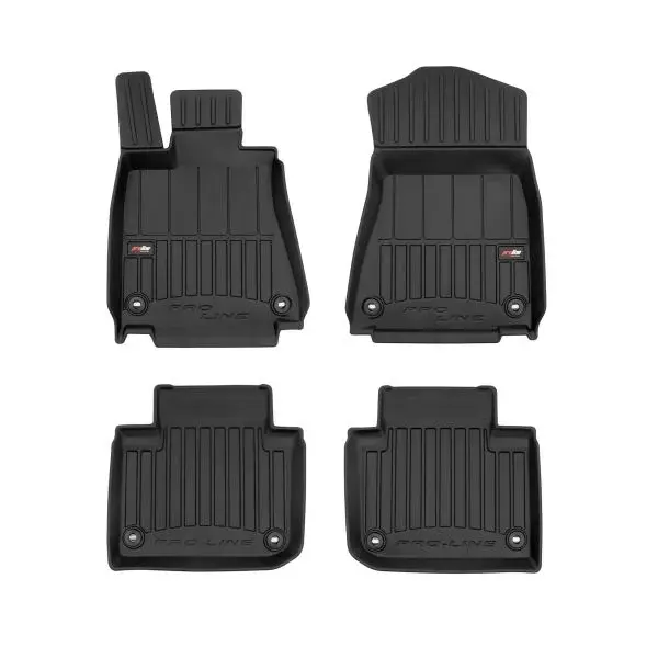 Set covorase cauciuc proLine 3D, negru, potrivit LEXUS GS 01.12-