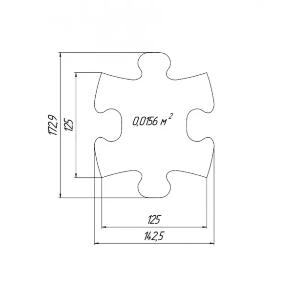Set covorase ortopedice senzoriale puzzle mini puzzle Muffik
