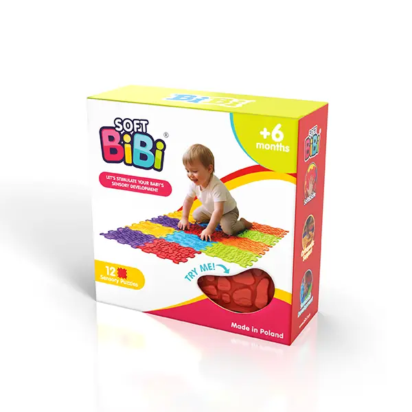 Set covorase senzoriale Soft BiBi 12 piese