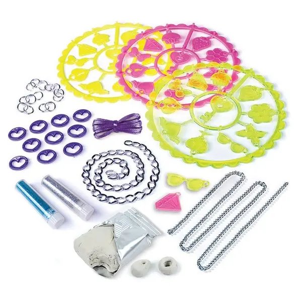 Set creatie bijuterii Crazy Chic Multicolor Charms
