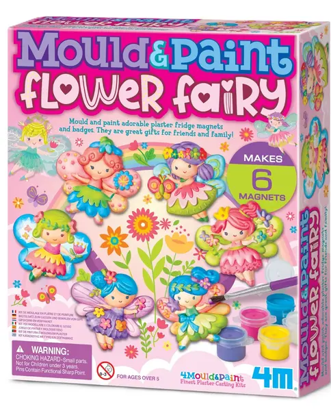 Set creativ 4M - Magneți din gips, zâne