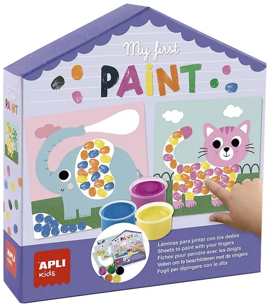 Set creativ Apli Kids - Primul meu desen cu degetul
