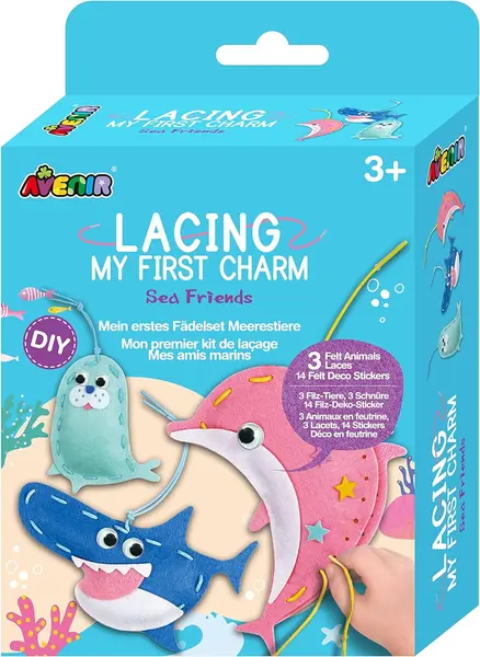 Set creativ Avenir - Coase-ți singur talismane ,prieteni de mare