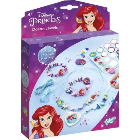 Set creativ Bijuterii cu tematica ocean, Disney Princess