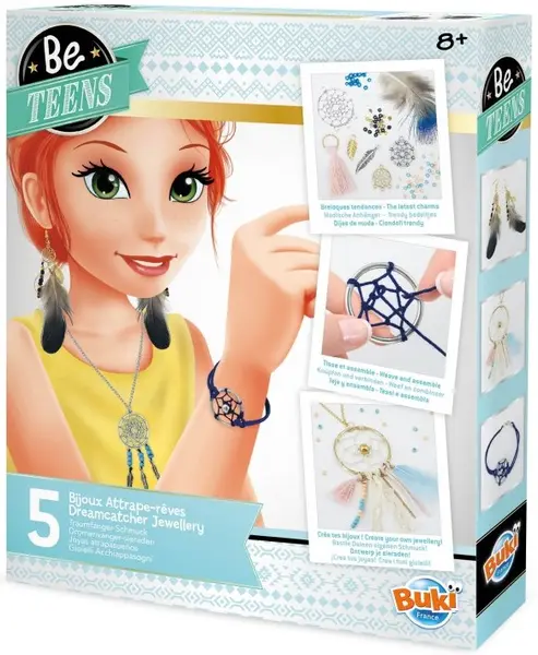 Set creativ Buki Be Teens - Bijuterii Dreamcatcher