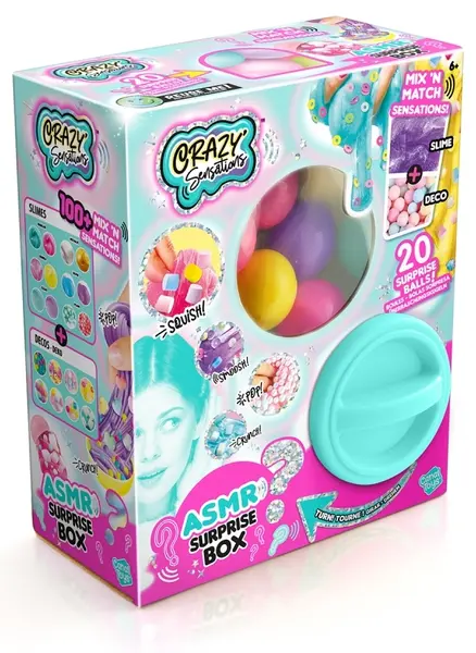 Set creativ Canal Toys - Bile ASMR slime, 20 bucăți