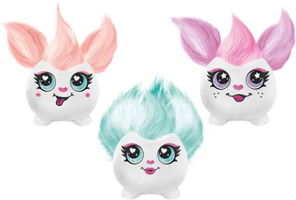 Set creativ Canal Toys - Mini jucărie de pluș pentru colorat, sortiment
