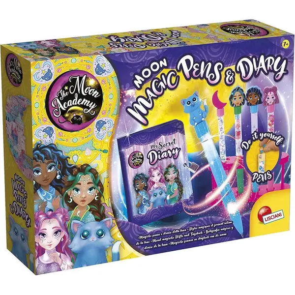 Set creativ - Carioci magice si jurnal - The Moon Academy