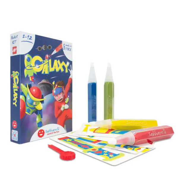 Set creativ - Coloreaza cu nisip - Galaxie | Sabbiarelli