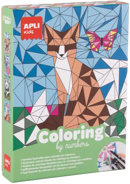 Set creativ - Coloring by numbers | Apli