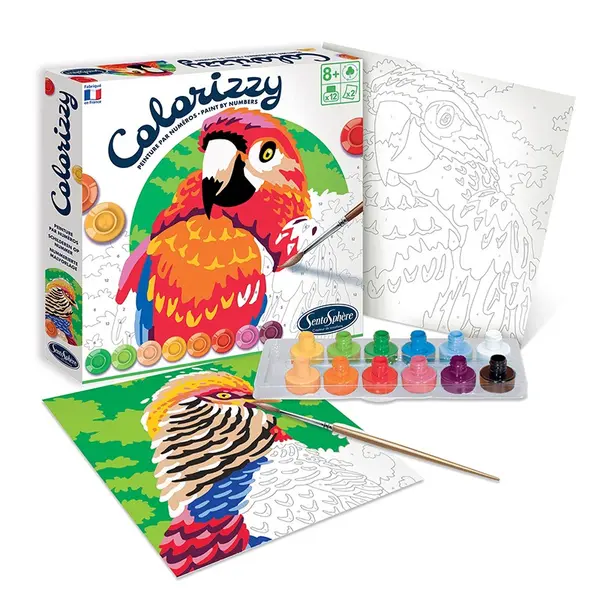 Set creativ - Colorizzy - Papagali | Sentosphere