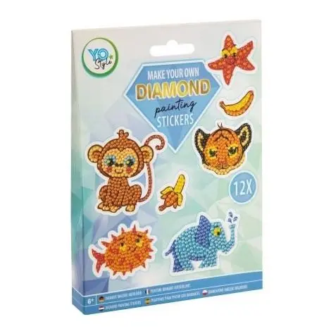 Set creativ, Creeaza propriile abtibilduri cu strasuri, Diamond paint stickers, Grafix