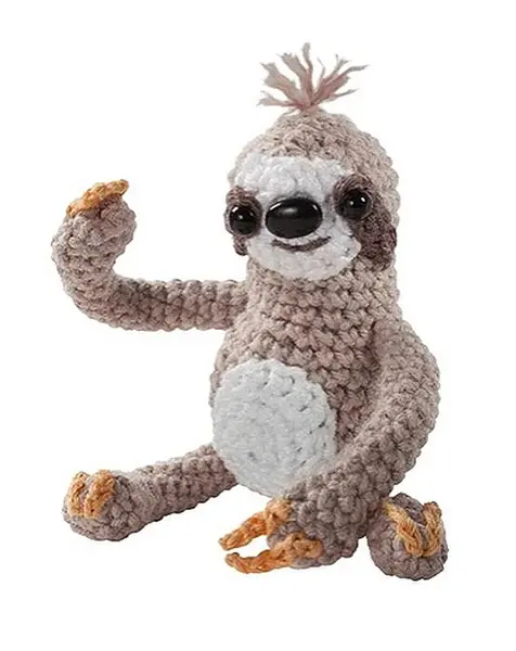 Set creativ de crosetat cu un carlig Folia - Croseteaza singur, Lenes