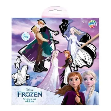 Set creativ de razuit, Abtibilduri magice cu Disney Frozen