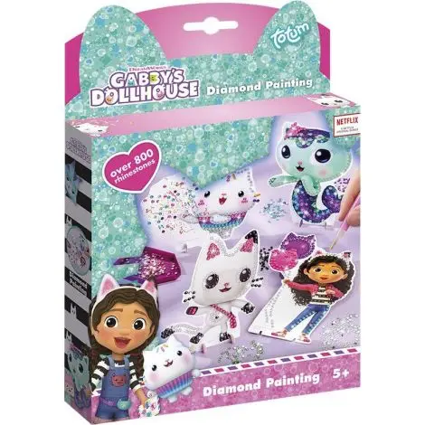 Set creativ diamond painting Gabby s Dollhouse