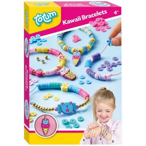 Set creativ DIY, Bratari Kawaii, Totum