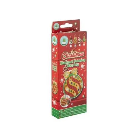 Set creativ DIY, Breloc cu tematica de Craciun