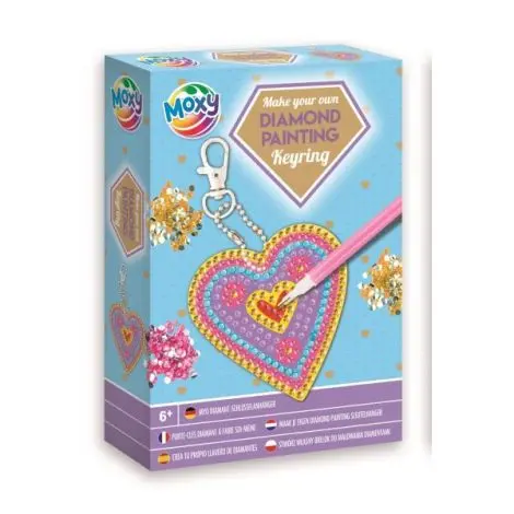 Set creativ DIY, Creeaza propriul breloc cu strasuri, Diamond Paint, Grafix