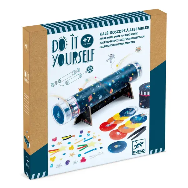 Set creativ DIY Djeco, Cum sa creezi un caleidosco