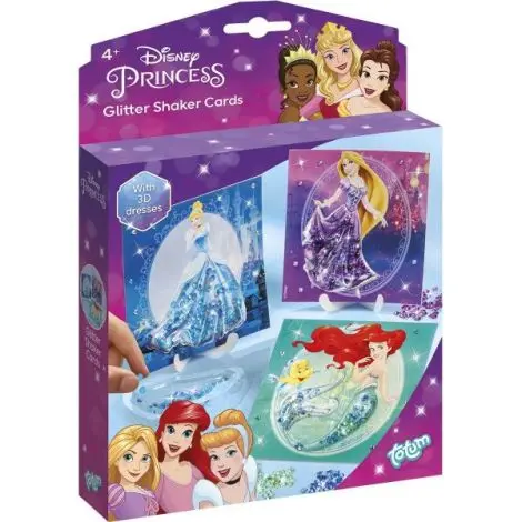 Set creativ DIY, felicitari cu slipici Disney Princess