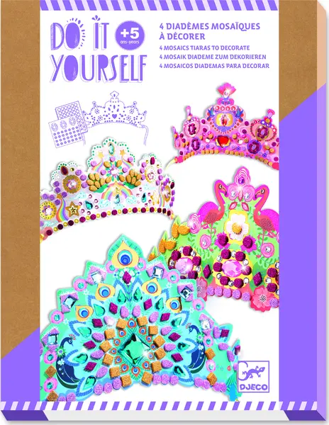 Set creativ Djeco - Fa-ti tiara