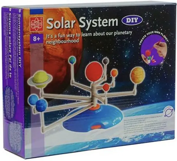 Set creativ Edu Toys - Fă singur Sistemul solar
