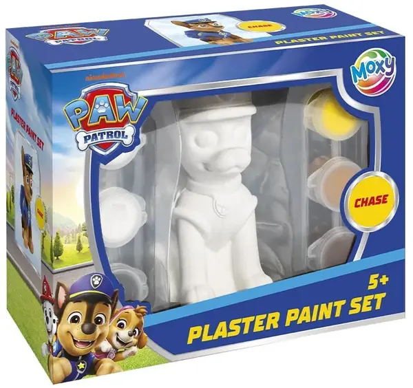 Set creativ Grafix - Colorează-ți figurină, Paw Patrol, Chase