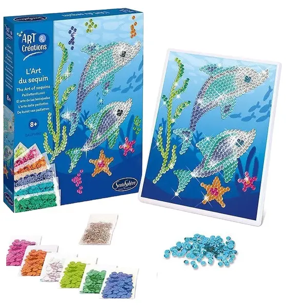 Set creativ Sentosphere - Delfinul mozaic