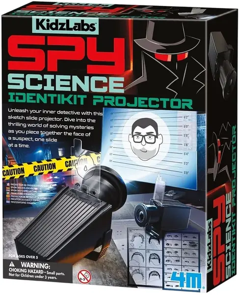 Set creativ - STEM - Trusa Spionului - Proiector identitati | 4M