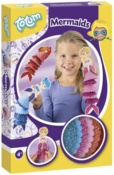 Set creativ Totum Mermaids - Fă-ți singur