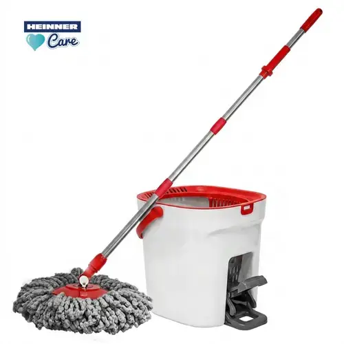 Set curatenie Heinner WASH&DRY CLEAN STEP, galeata 7 L