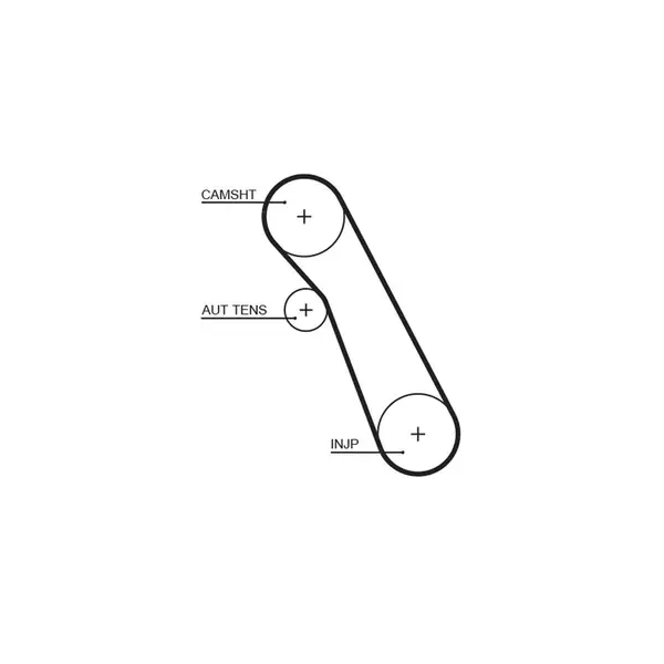 Set curea de distributie GATES K015541XS