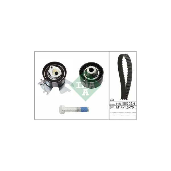 Set curea de distributie Schaeffler INA 530 0449 10