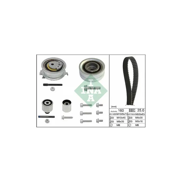 Set curea de distributie Schaeffler INA 530 0550 10