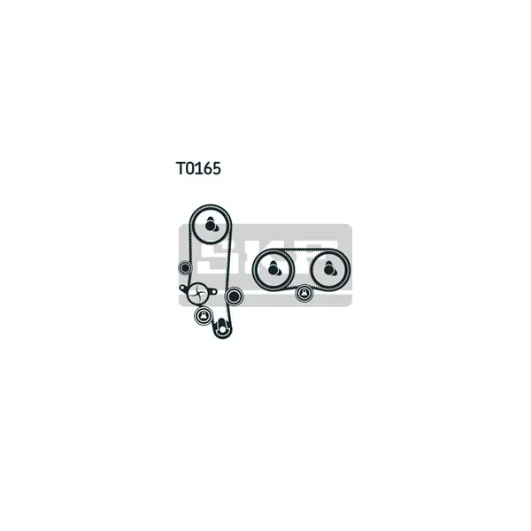 Set curea de distributie SKF VKMA 01121