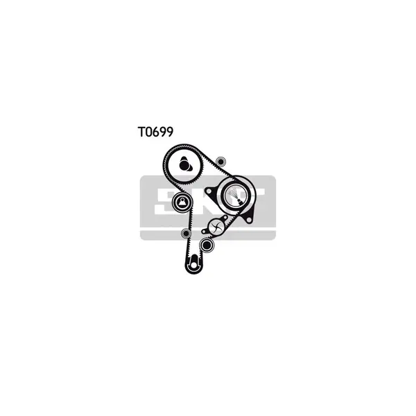 Set curea de distributie SKF VKMA 01263