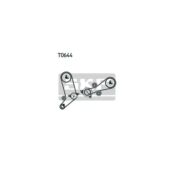 Set curea de distributie SKF VKMA 01270